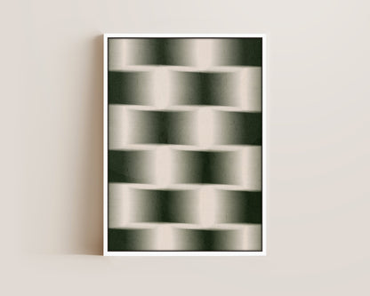 Green Chessboard Canvas