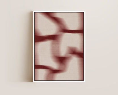 Red Tiles Canvas