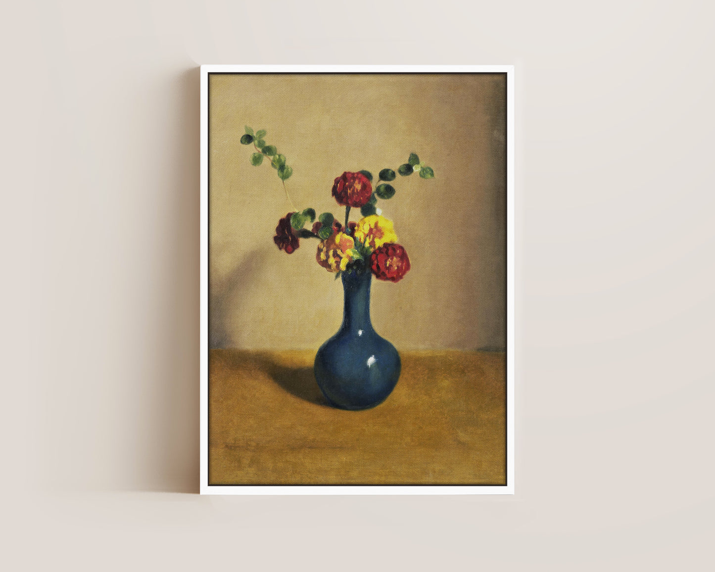 Blue Vase Canvas