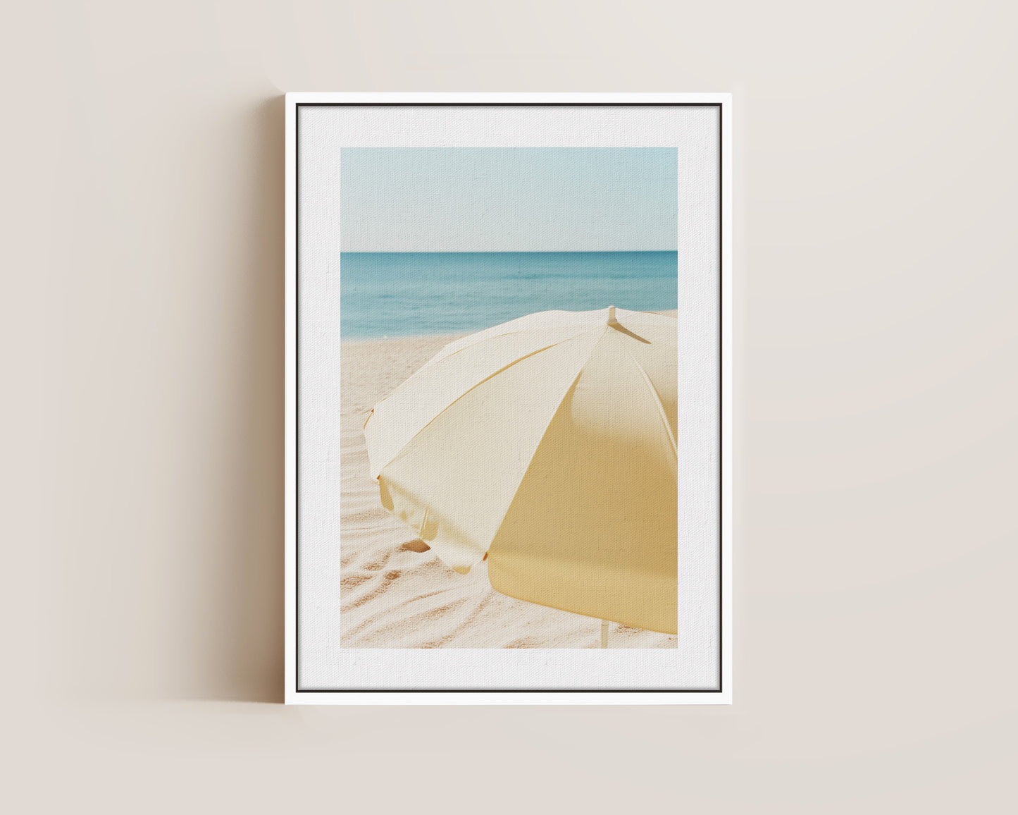Butter Yellow Parasol Canvas