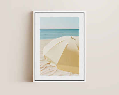Butter Yellow Parasol Canvas
