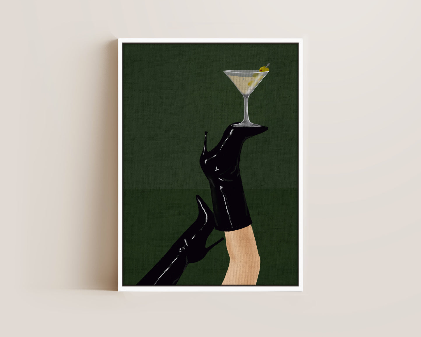 Dirty Martini Boots Canvas