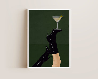 Dirty Martini Boots Canvas