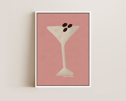 Espresso Martini Oil Canvas