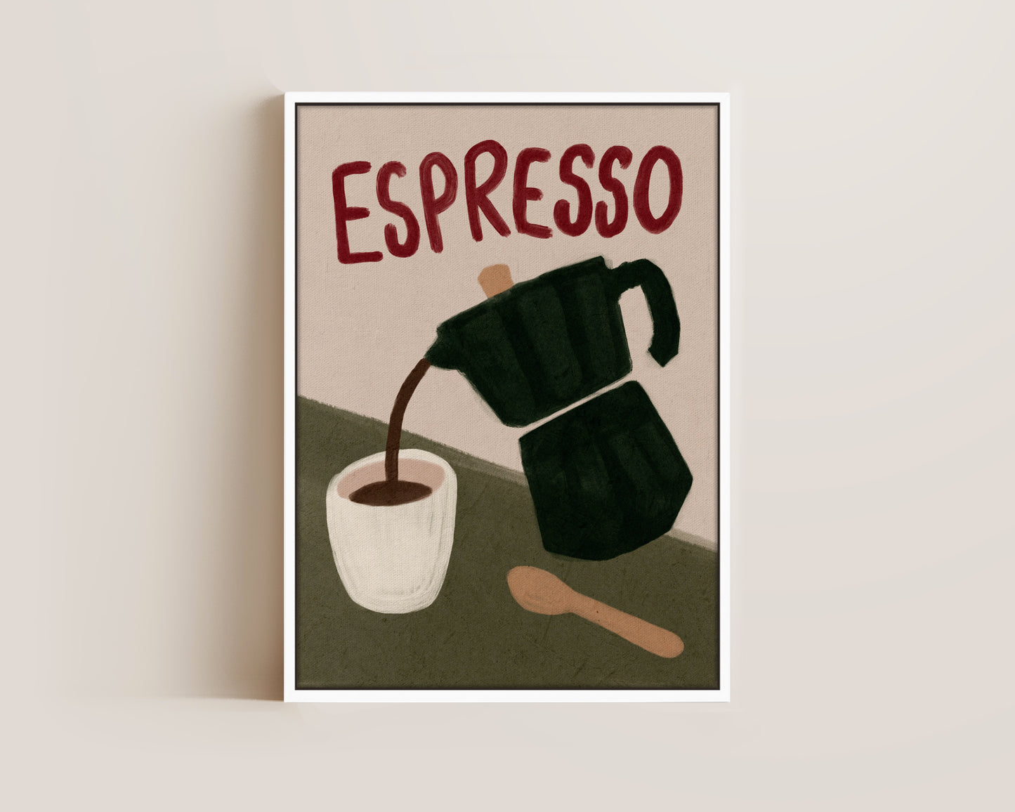 Espresso Canvas