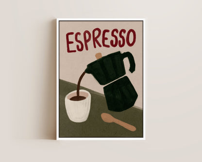 Espresso Canvas