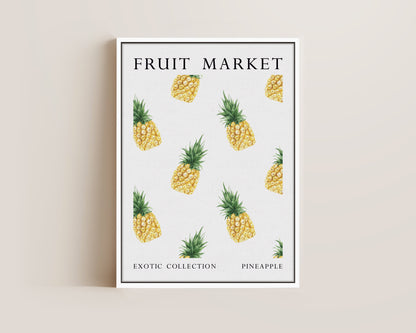 Fruit Market Pineapple Canvas