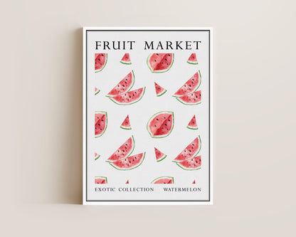 Fruit Market Watermelon Canvas