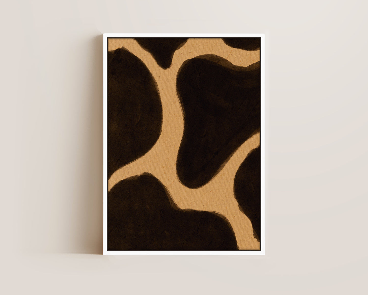 Giraffe Print Canvas