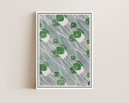 Green Abstract Canvas