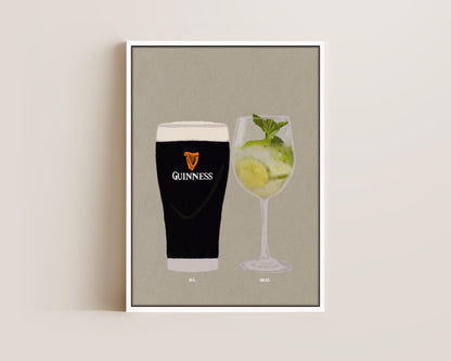 Guinness & Hugo Spritz Canvas