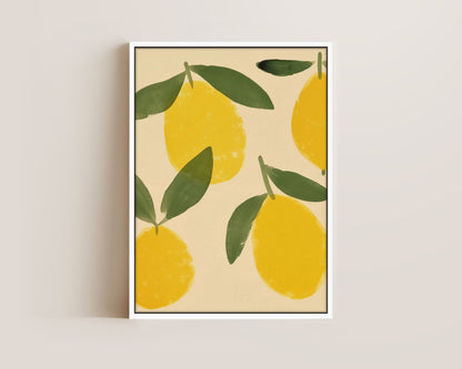 Lemons Canvas