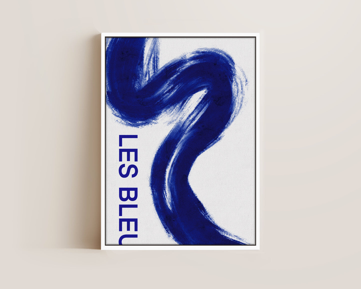 Les Bleu Canvas