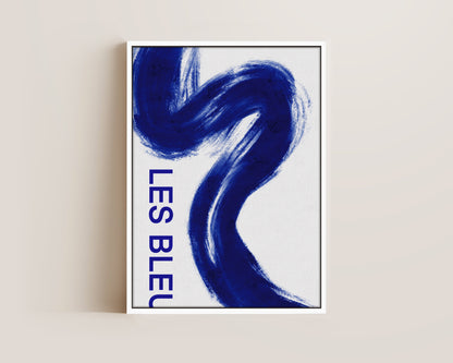 Les Bleu Canvas