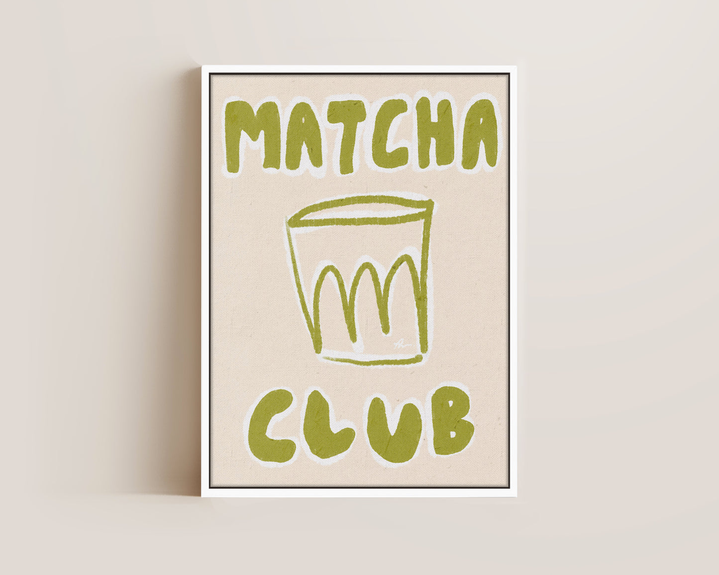 Matcha Club Canvas