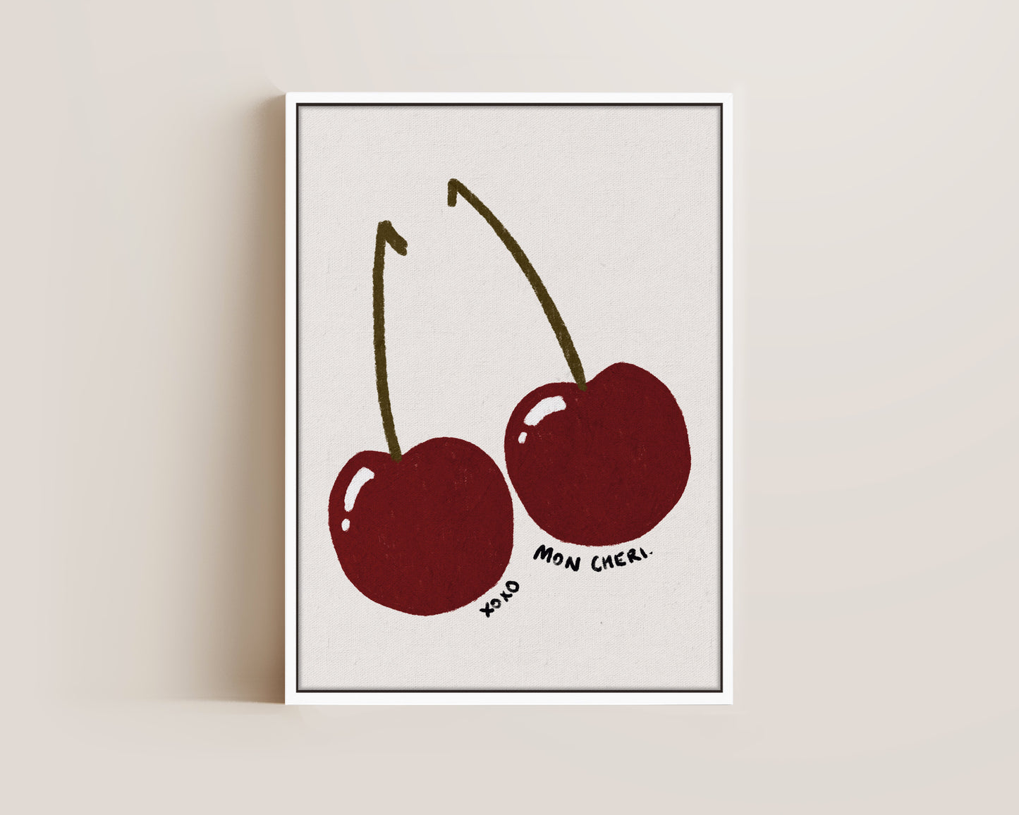 Mon Cheri XOXO Canvas