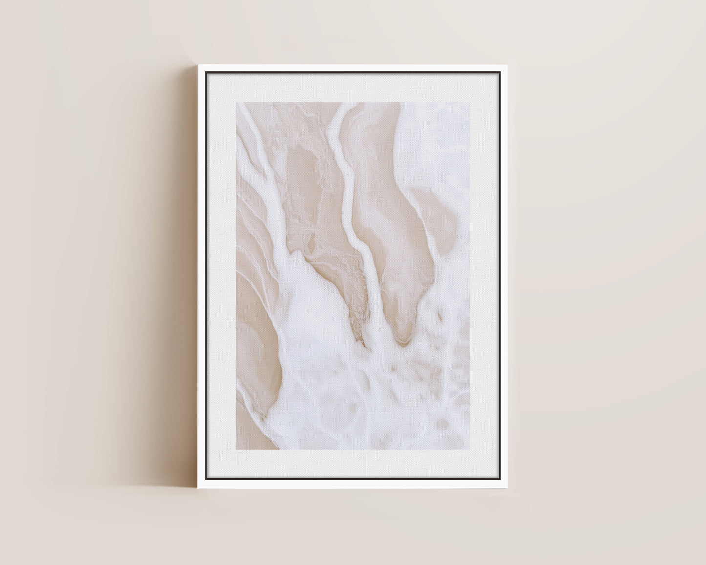 Neutral Waves No. 3 Canvas