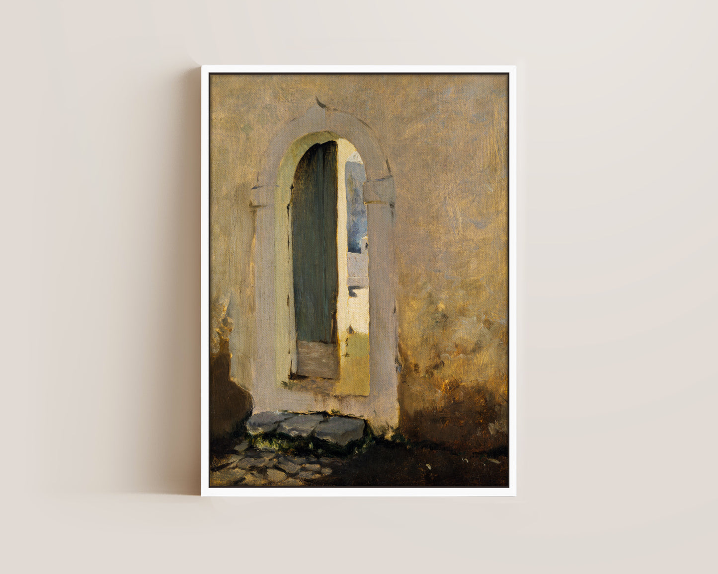 Doorway To Morocco Canvas