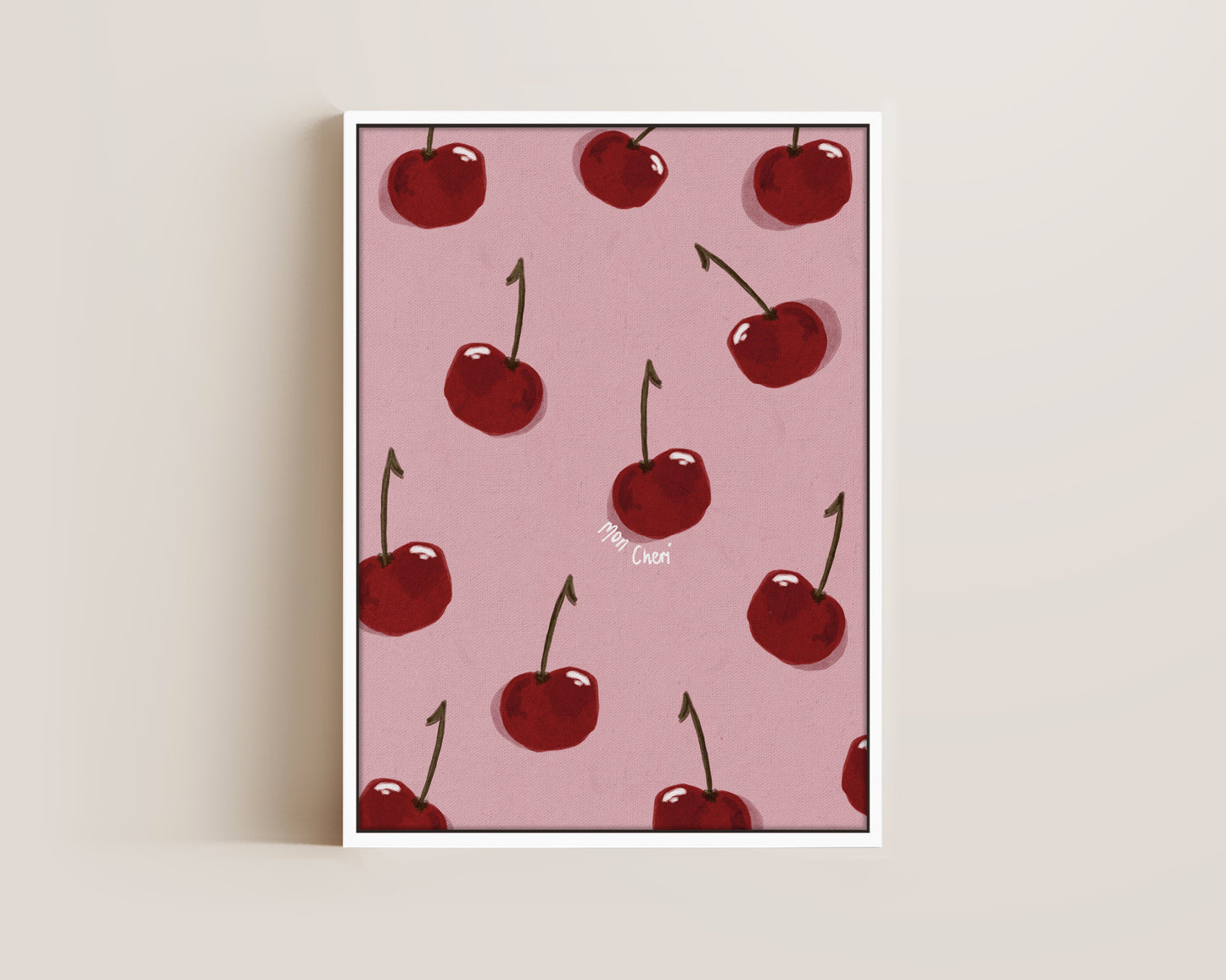 Pink Mon Cheri Canvas