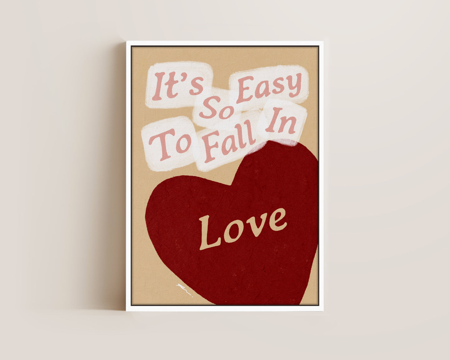 So Easy To Fall Canvas