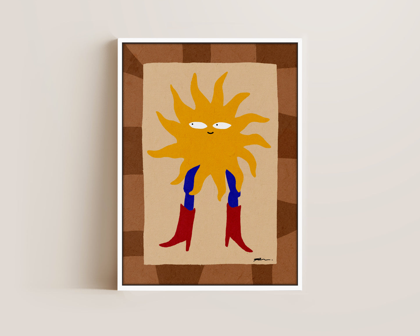 Sun Cowgirl Canvas