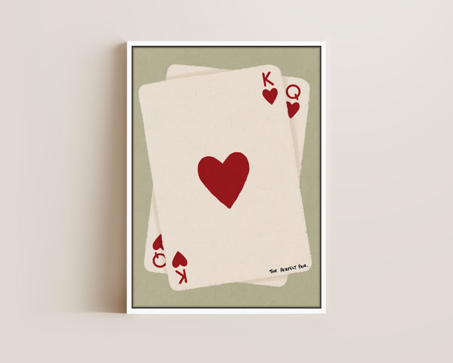 The Perfect Pair Canvas
