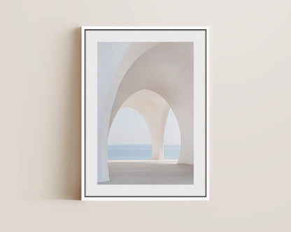 White Arches No. 1 Canvas