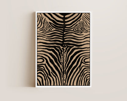 Zebra Print No. 2 Canvas