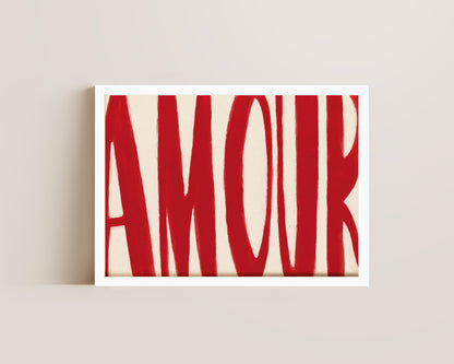 Amour Print