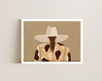 Cowgirl Chic Print