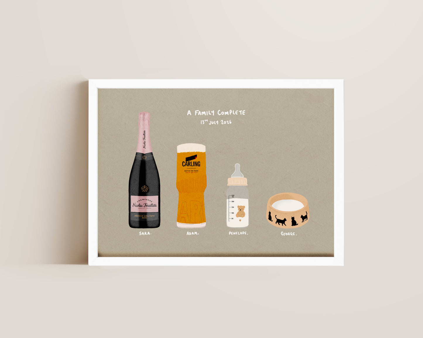 Custom Drinks Print