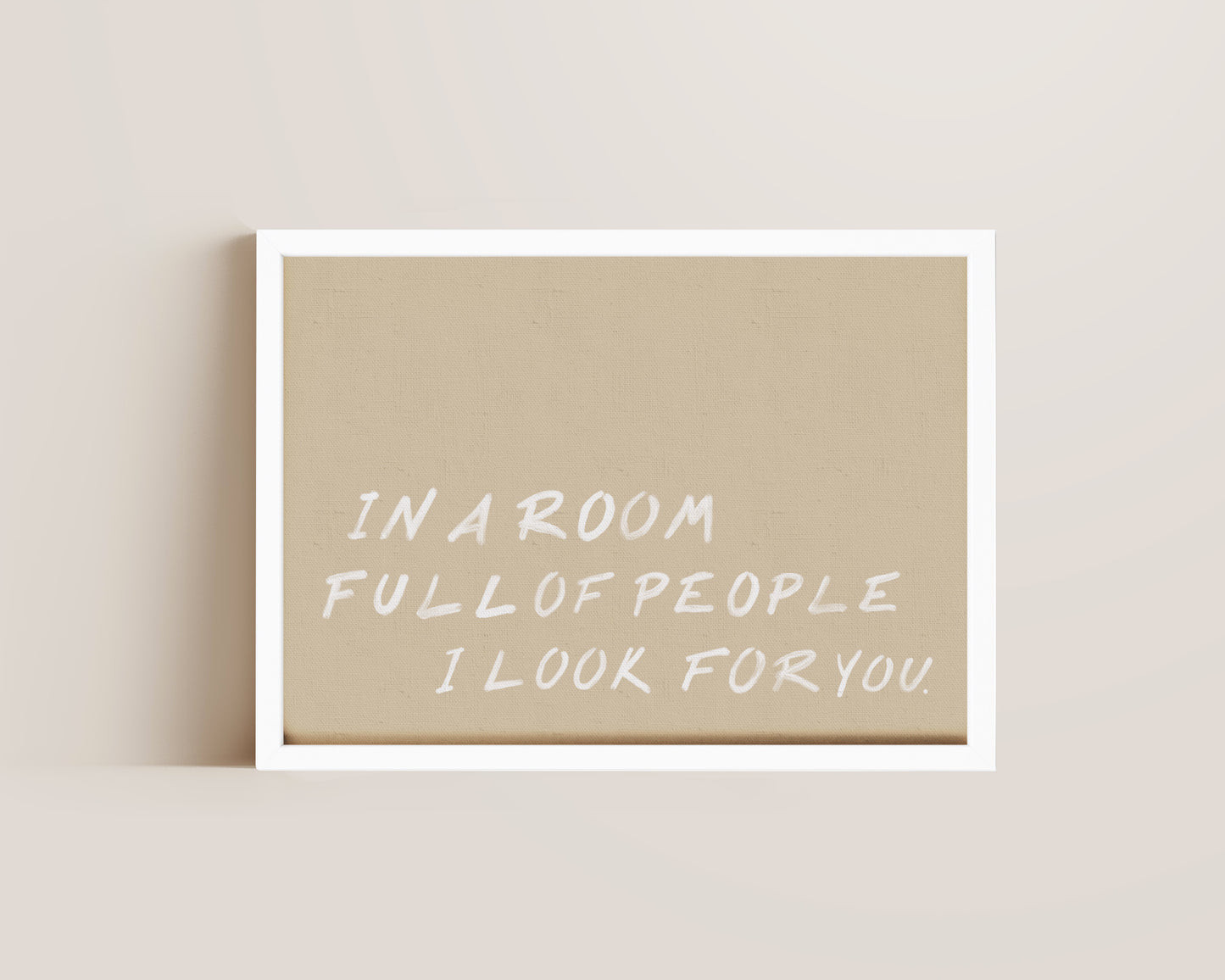 Room Of People Print