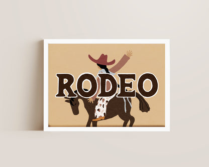 Rodeo Print