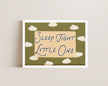Sleep Tight Little One Print