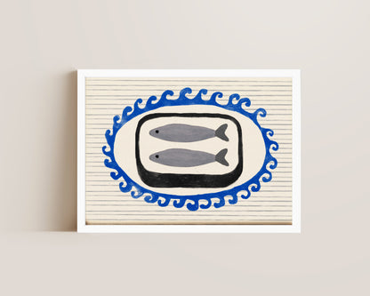 Tinned Sardines Print
