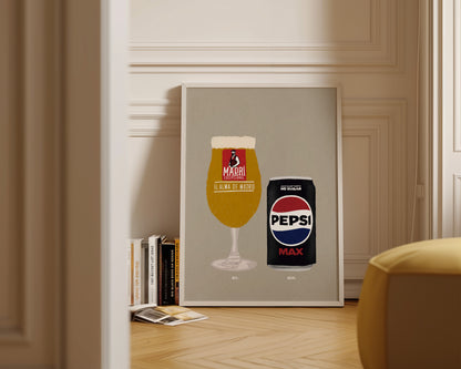 Madri & Pepsi Max Print