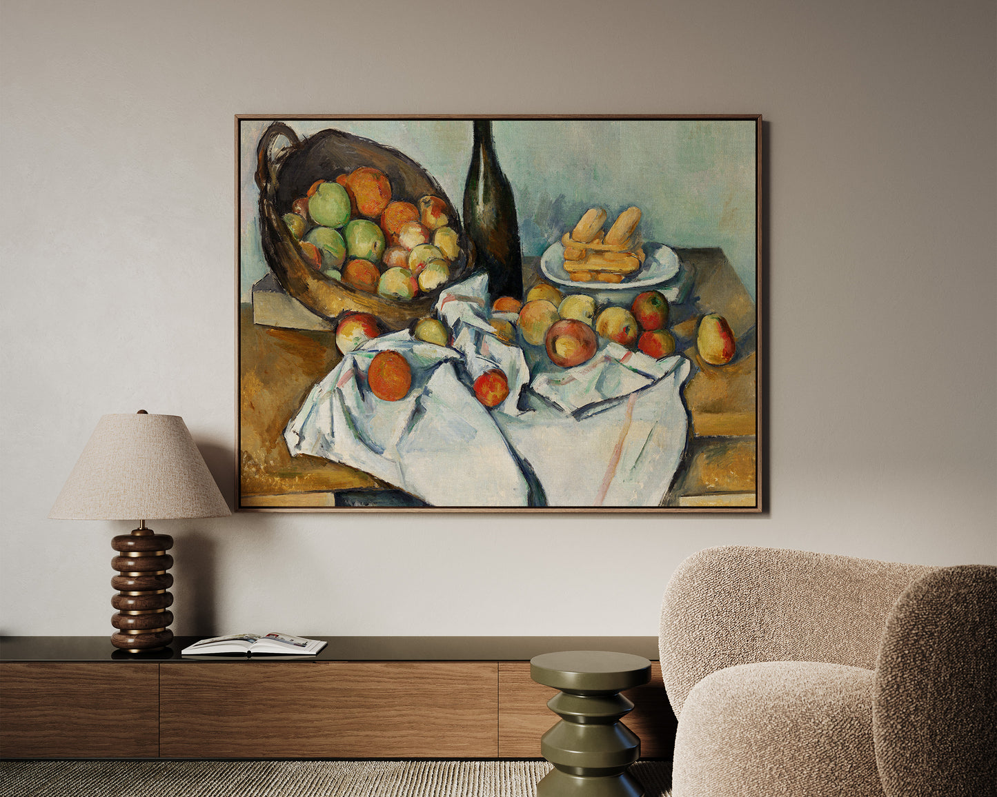 Basket of Apples Canvas