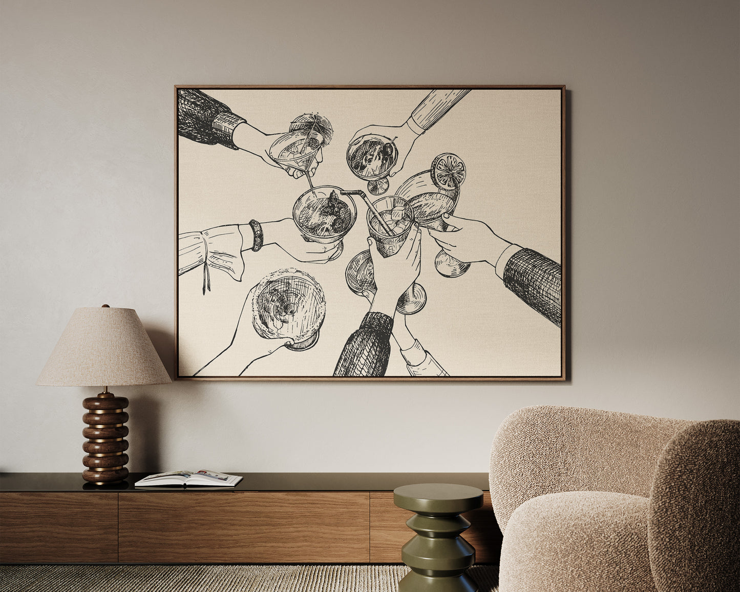 Cheers Landscape Canvas