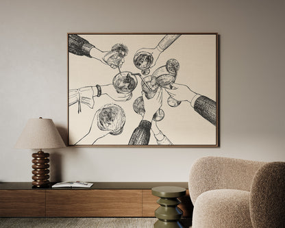 Cheers Landscape Canvas