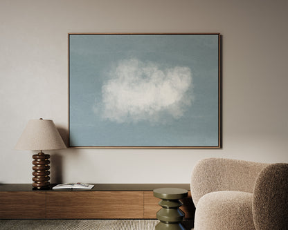 Gloomy Clouds Canvas