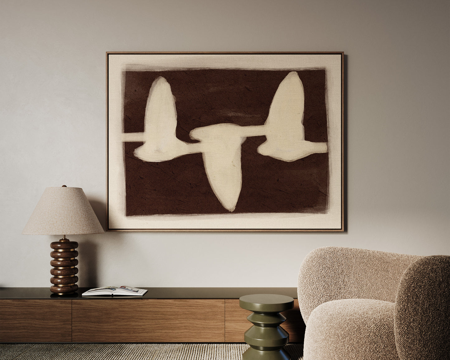 Swans Canvas