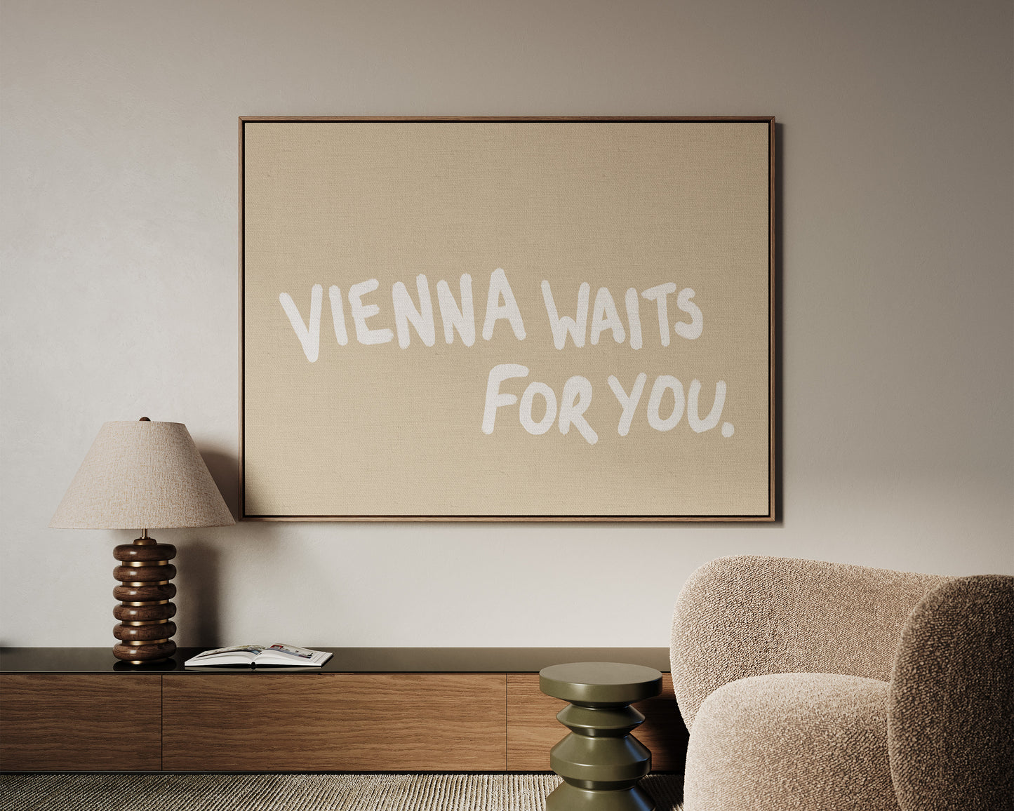 Vienna Waits For You Canvas