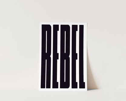 Rebel Art Wall Art Print