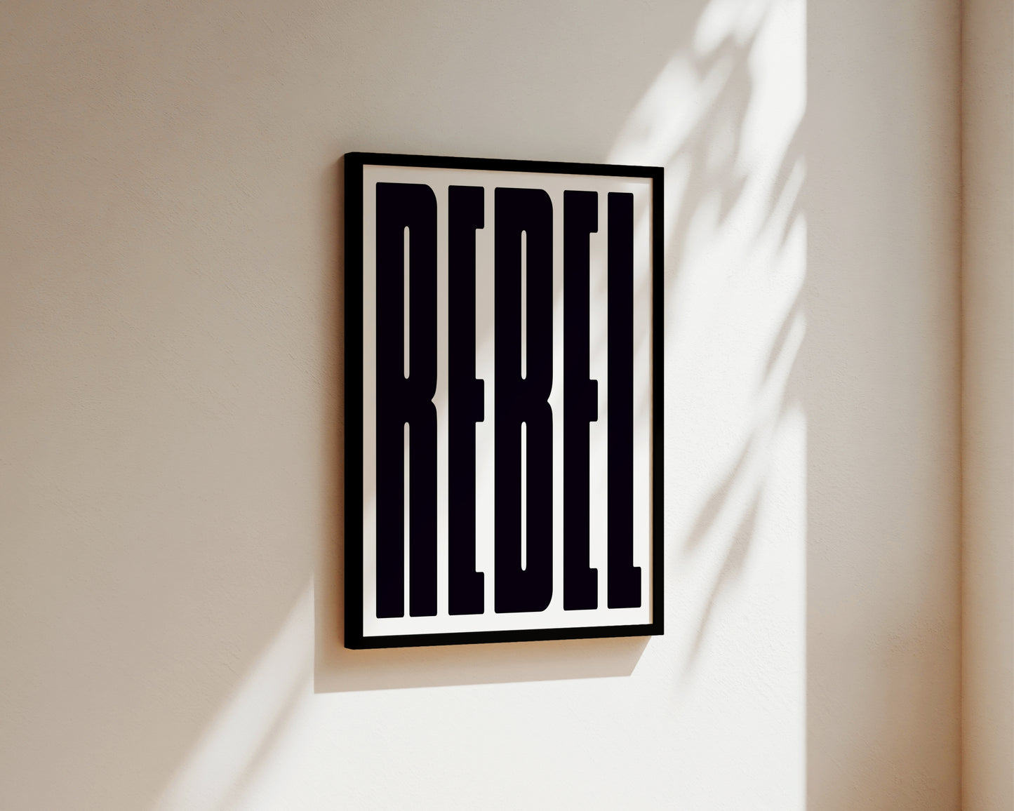 Rebel Art Print