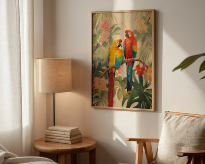 Parrots Print