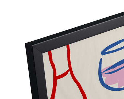 Colourful Wine Wall Art Print