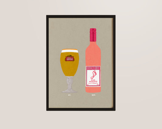 Stella & Pink Moscato Print