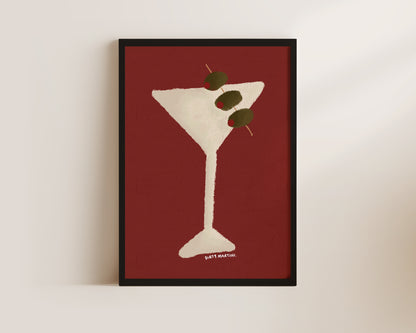 Dirty Martini Oil Pastel