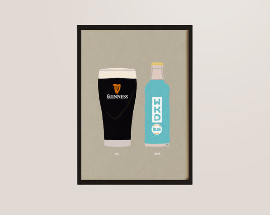 Guinness & WKD Blue Print