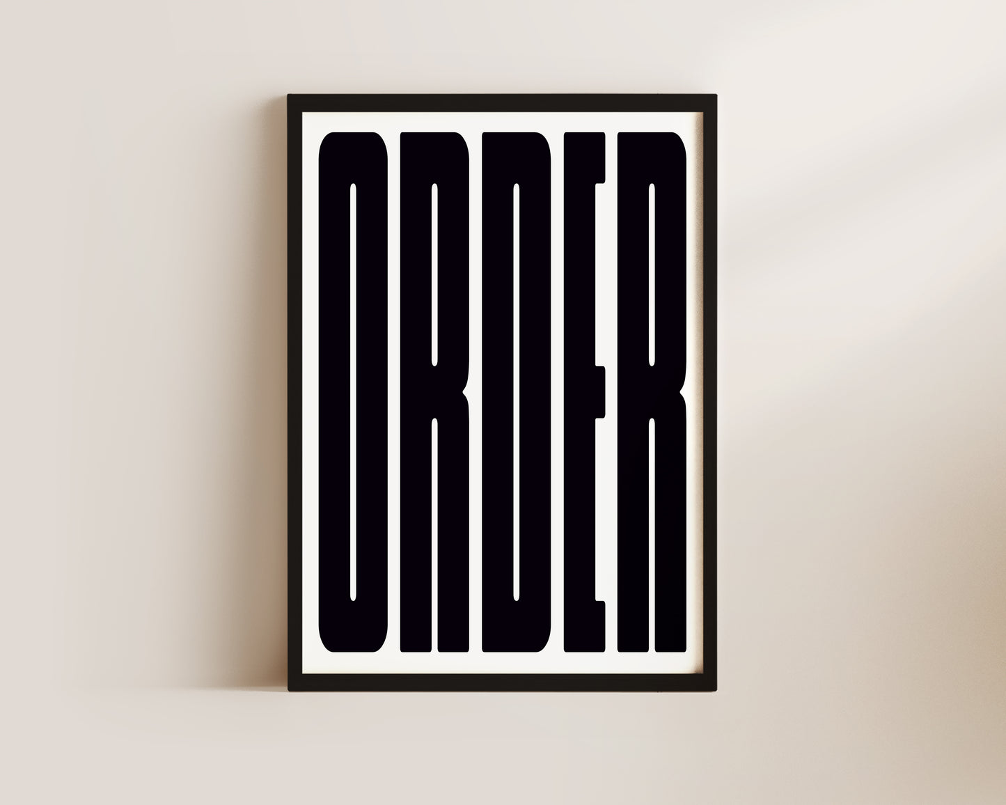 Order Art Print